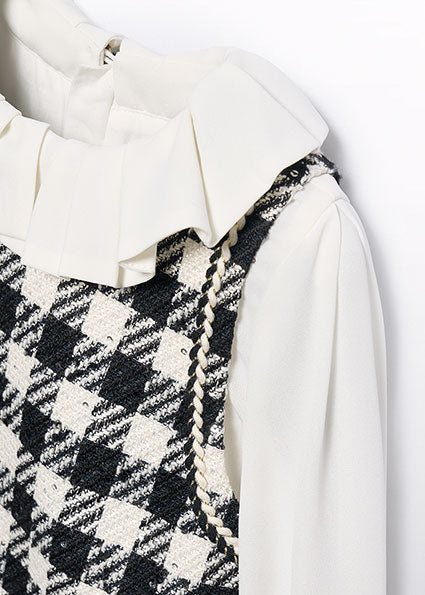 Kids | Abito scamiciato volant bambina