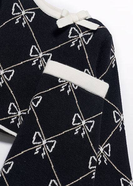 Junior | Completo in maglia gonna bambina