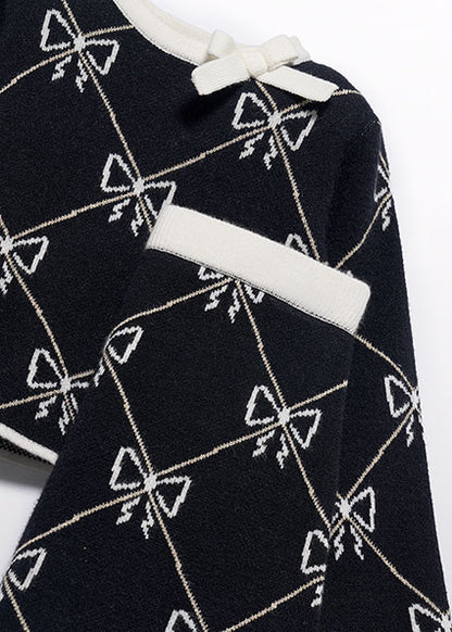 Junior | Completo in maglia gonna bambina