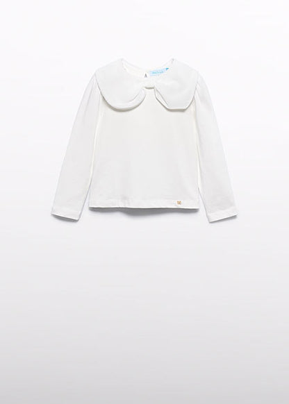 Kids | Maglietta chiffon fiocco bambina