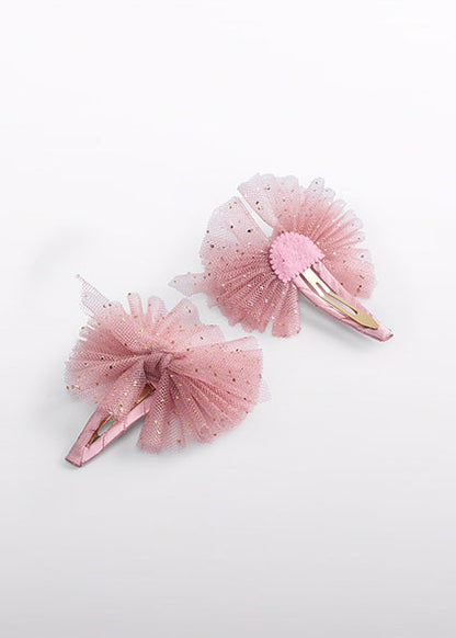 Accessori | Set 2 fermagli tulle bambina