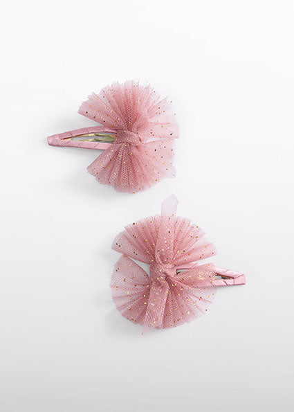 Accessori | Set 2 fermagli tulle bambina