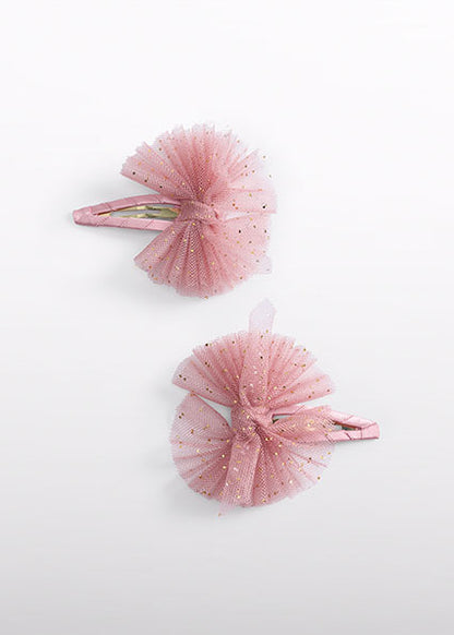 Accessori | Set 2 fermagli tulle bambina