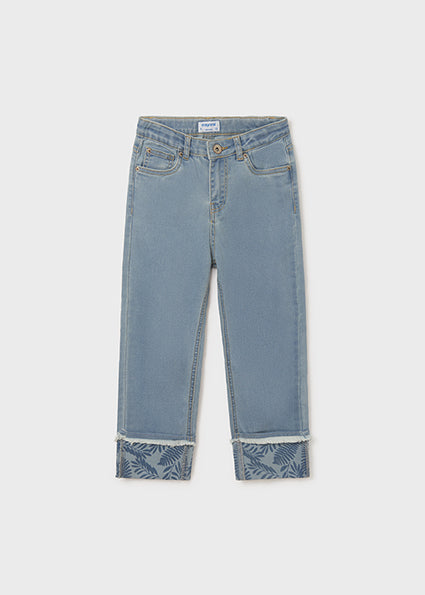 Junior | Pantalone cropped in jeans