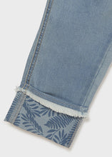 Carica l&#39;immagine nel visualizzatore di Gallery, Junior | Pantalone cropped in jeans
