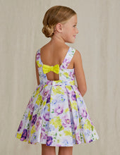 Carica l&#39;immagine nel visualizzatore di Gallery, Kids | Vestito shantung stampato bambina
