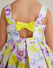Carica l&#39;immagine nel visualizzatore di Gallery, Kids | Vestito shantung stampato bambina

